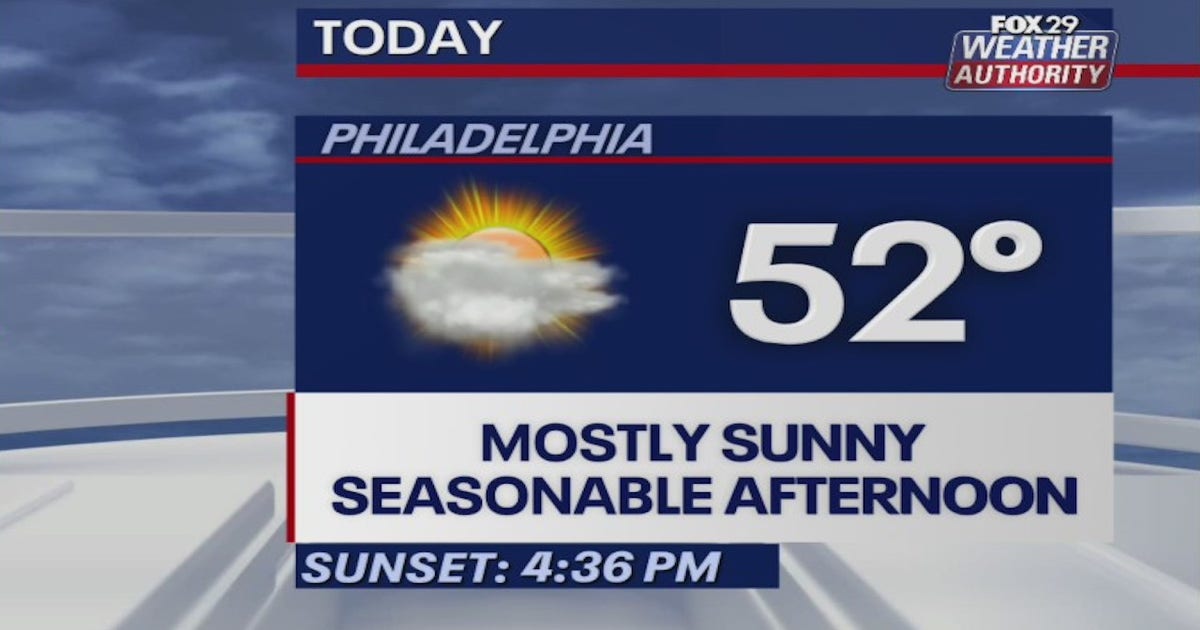 Weather Authority: Chilly Thursday with mostly sunny skies; rain ahead ...