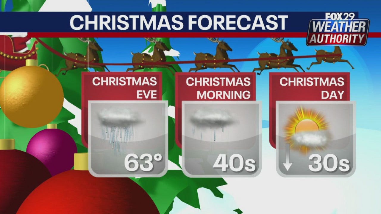 Weather Authority: Heavy Rain, Gusty Winds Christmas Eve Ahead Of Cold ...