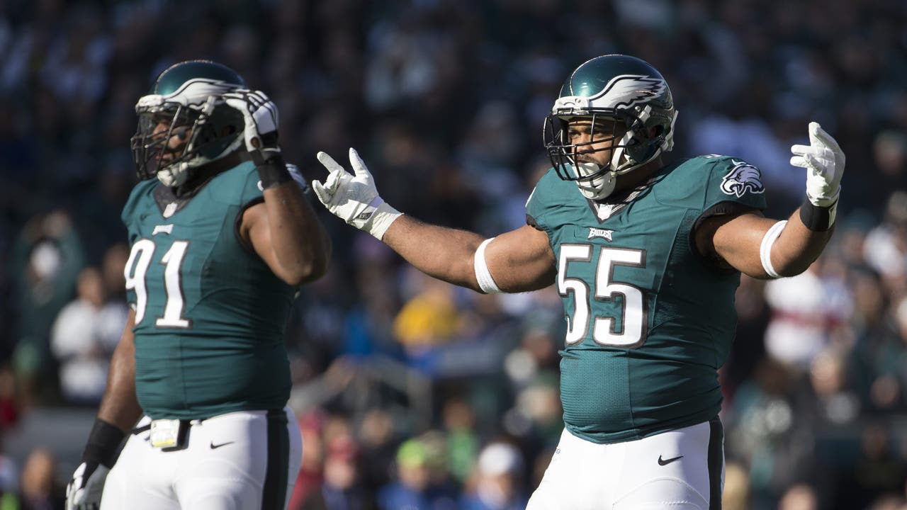 Eagles veterans Brandon Graham, Fletcher Cox, Jason Kelce, and