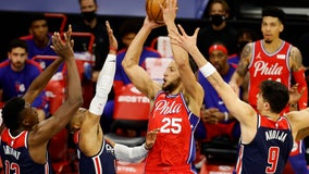 Embiid leads 76ers past Westbrook, Wizards 113-107 in opener