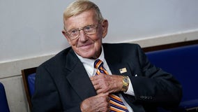 President Trump awards Presidential Medal of Freedom to Lou Holtz