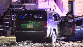 Man critical after he is found inside burning vehicle with gunshot wound to the head in Kensington