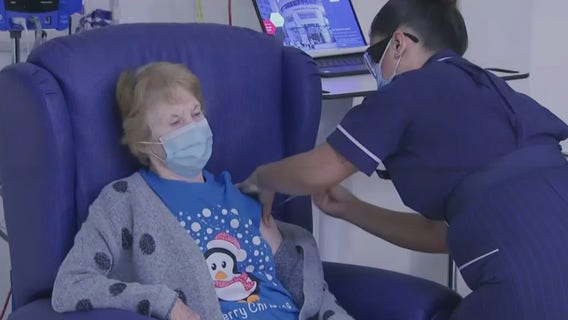 Light at the end of the COVID tunnel as first approved vaccines are given in the UK