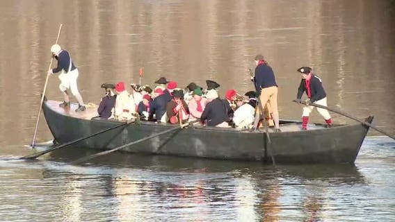 Reenactment of Washington’s crossing Delaware goes virtual