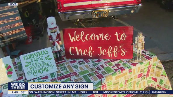 Delaware County mom makes custom signs as presents