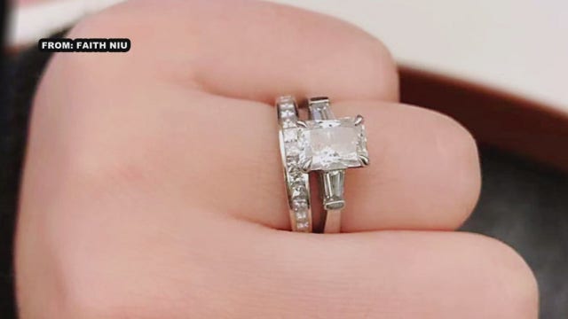 Woman offering reward for ring lost in King of Prussia Town Center store