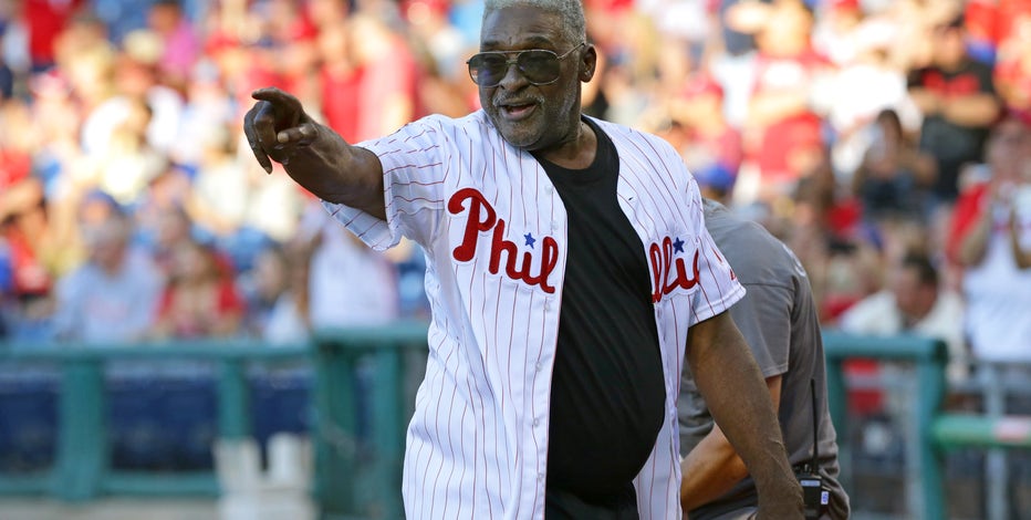 Philadelphia Phillies Dick Allen, fearsome hitter and 7-time All-Star