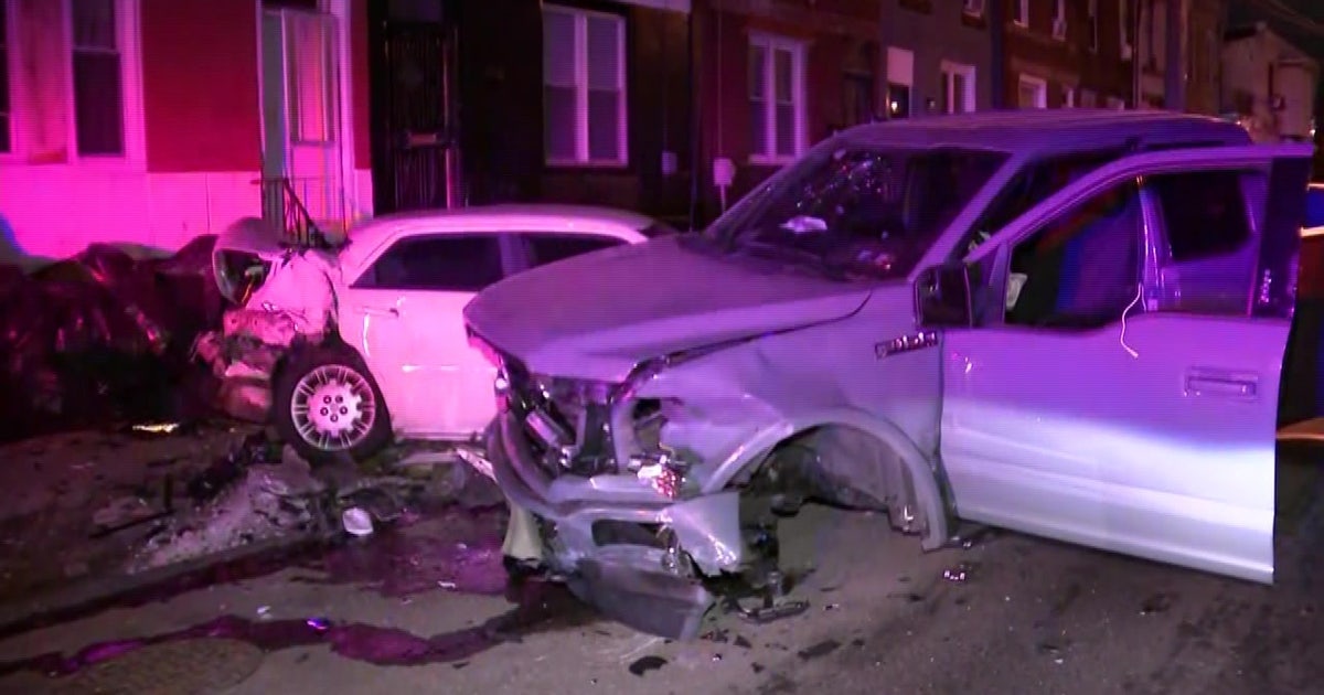 2 arrested after police pursuit ends in crash in North Philadelphia ...