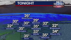 Weather Authority: Clouds, seasonal temperatures persist overnight Monday into Tuesday