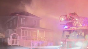 2-alarm fire damages home in Camden County