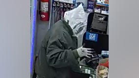 Police: Man wrapped in trash bags robs gas station in Bucks County