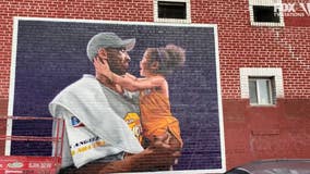 Murals pay tribute to Kobe, Gigi Bryant in LA and around the world one year later