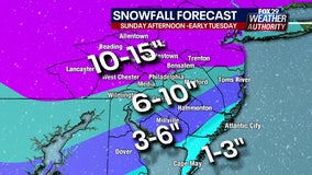 Winter storm warnings issued as nor’easter could bring over a foot of snow to some areas