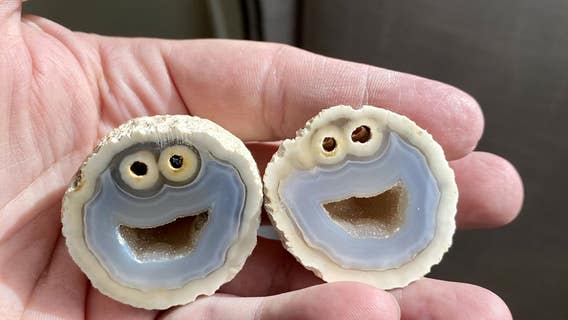'Cookie Monster' gemstone found in Brazil goes viral