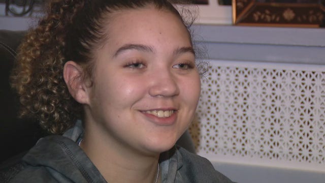 Teen home for the New Year after long battle with encephalitis