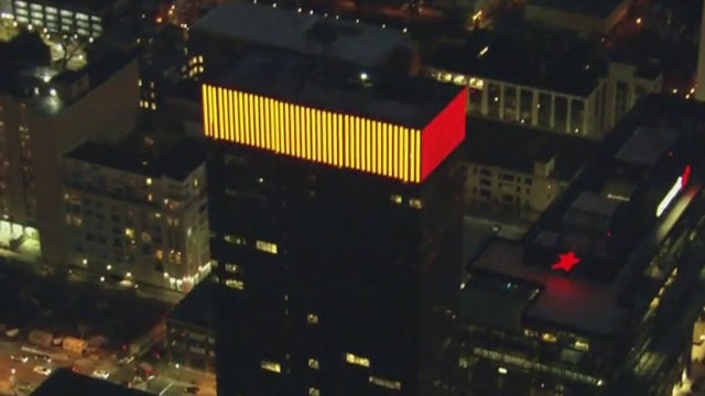 Philadelphia and cities around the world illuminate for national memorial remembering those lost to COVID-19