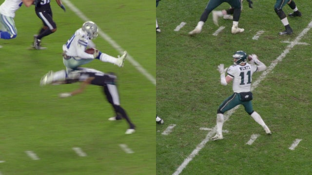 Analysis: Wentz, Elliott provide little bang for buck