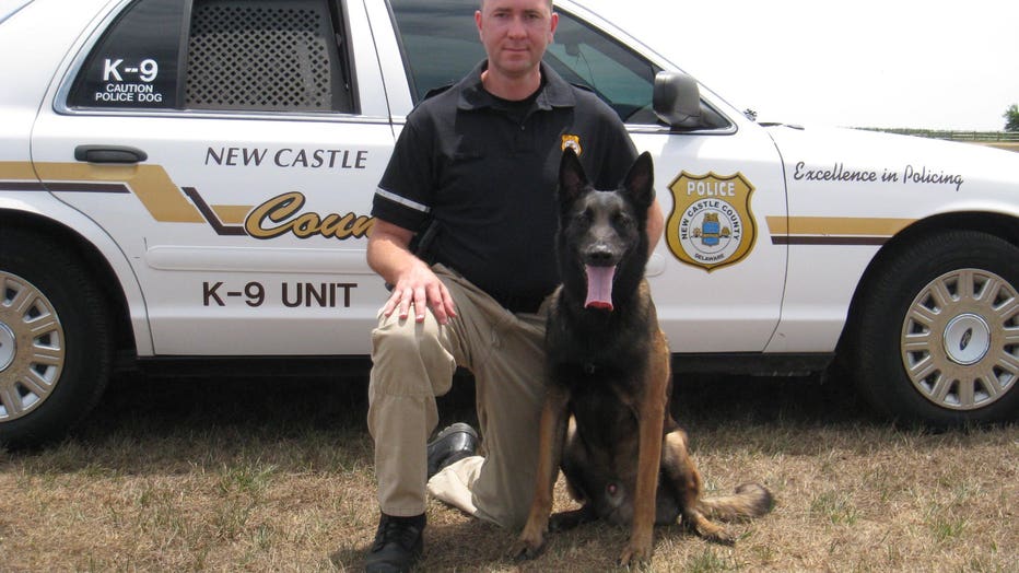 New Castle County police announce death of retired K9 ...