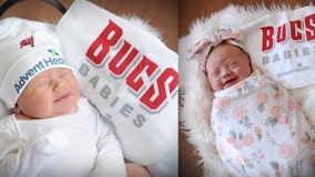 Florida newborns ready to cheer on the Bucs in the Super Bowl