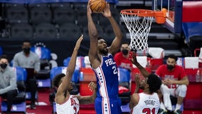 Embiid scores career-high 50 points to lead 76ers past Bulls