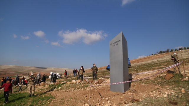 Mysterious monolith pops up near Turkish World Heritage site