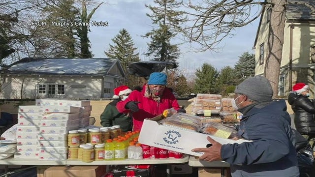 Upper Darby woman opens food pantry in backyard