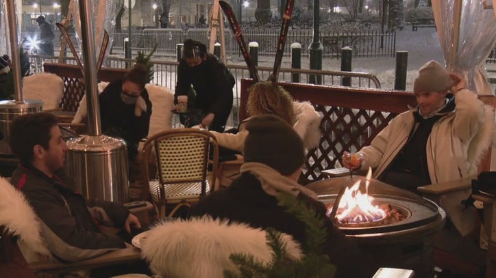 Outdoor dining with a twist at Rouge in Rittenhouse during the storm - Vimarsana News