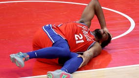 AP source: Embiid sidelined with bone bruise in left knee