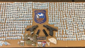 Wilmington Police announce recovery of over 8,900 bags of heroin along with guns, after arrest