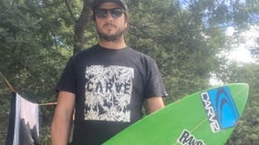 Surfer reunited with treasured board 4 years after losing it at sea