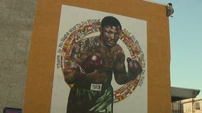 Smokin' Joe Frazier feted with statue, mural in Philly