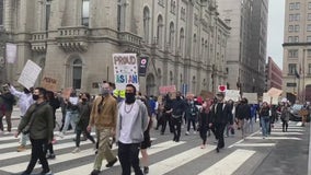 Dozens attend rally and march in Philadelphia in support of Asian American community