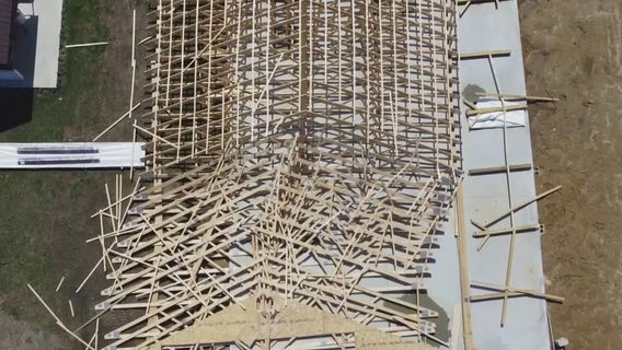 Nearly completed Gloucester County VFW pavilion wiped out in storm