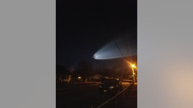 SpaceX launch witnessed in NJ early Sunday morning