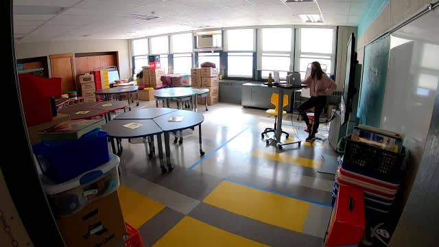 Philadelphia school teachers take time to prepare for return of students