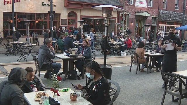 Spring is in the Air: Outdoor dining returns to Media