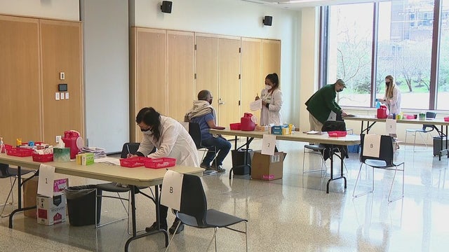 Vaccinations administered at Salvation Army Kroc Center of Philadelphia