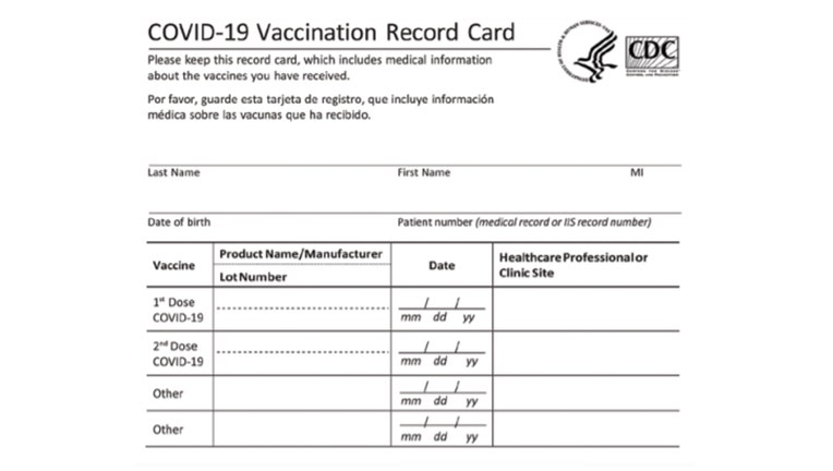 Stores Offer Free Lamination For Covid 19 Vaccination Cards