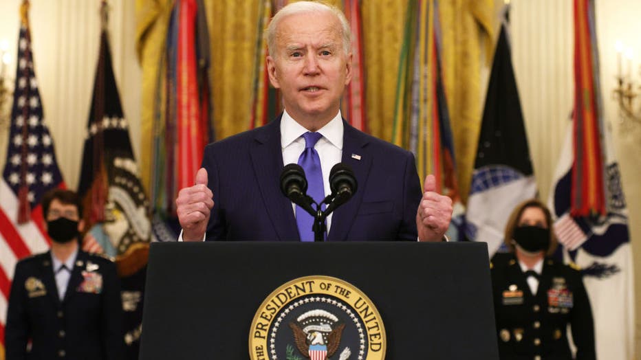 President Biden Delivers Remarks For International Women's Day