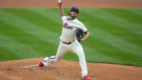 Nola pitches first 9-inning shutout, Phillies beat Cards 2-0