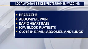 Pa. woman experienced rare blood clots after receiving Johnson & Johnson vaccine