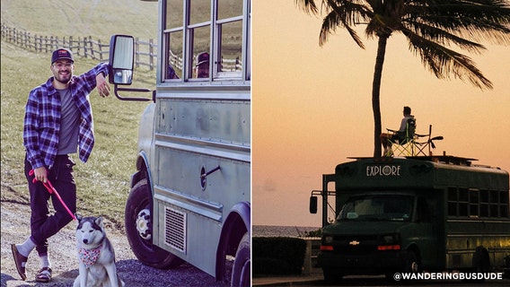 Wandering Bus Dude: Meet the Pa. man traveling the country in a converted school bus