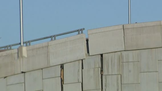 Northbound lane on I-295 reopens in Bellmawr after retaining wall partially collapses