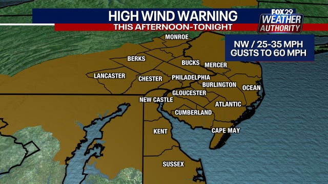 Weather Authority: Cool Friday with gusting winds leads to beautiful weekend