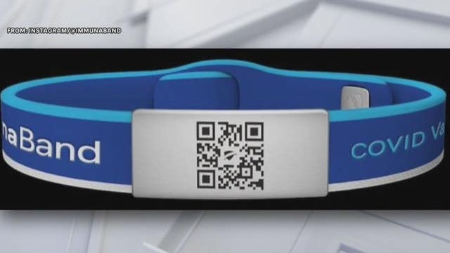 Doctor creates ImmunaBand to digitally access and show coronavirus vaccination