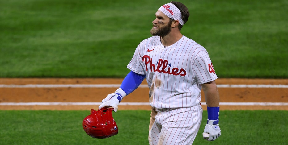 Phillies' Bryce Harper hit by pitch in face, 'feels good' - NBC Sports