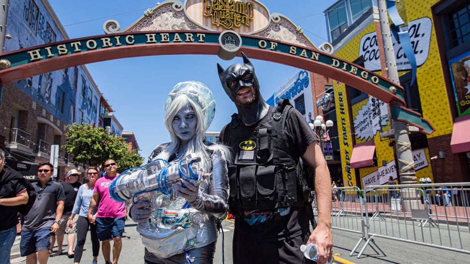 2019 Comic-Con International - General Atmosphere And Cosplay