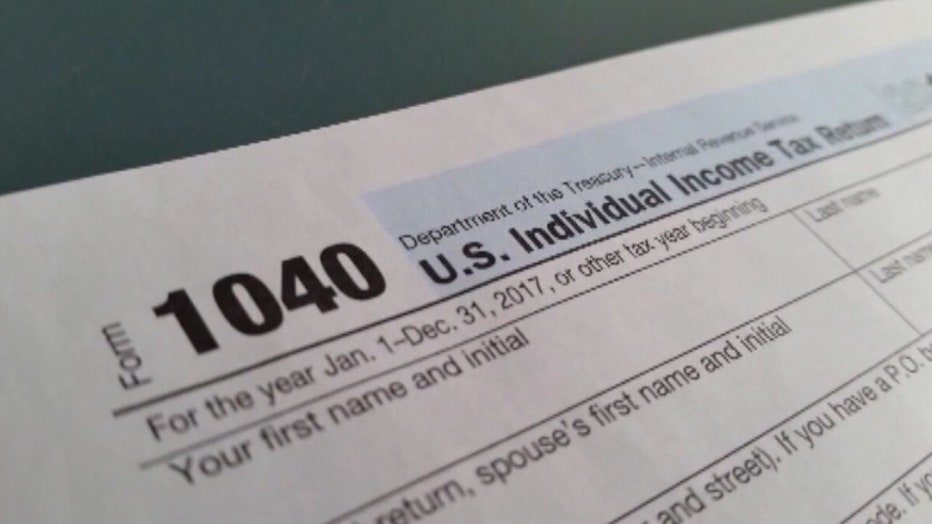 IRS income tax form