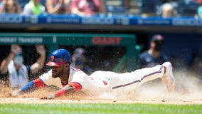 Wheeler fans 12, Phillies beat Red Sox 6-2 to end 4-game skid