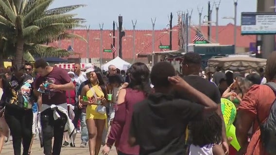 Memorial Day finds the Jersey shore packed, after soggy weekend